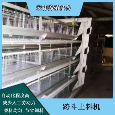 養(yǎng)雞場(chǎng)自動(dòng)飼喂設(shè)備 大型規(guī)?；u舍喂料機(jī) 可行走喂飼料設(shè)備