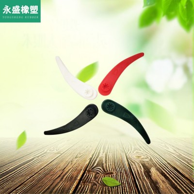 山東供應塑膠割草機刀片 塑料農(nóng)機配件 全新園林機械割草刀片