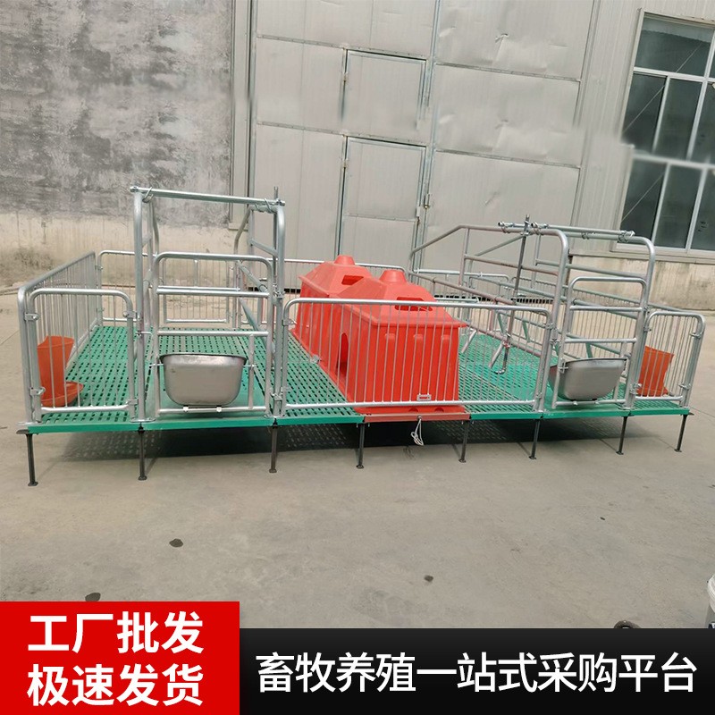 廠家現(xiàn)貨母豬產床豬用復合產保兩用仔豬分娩床熱鍍鋅加厚母豬產床