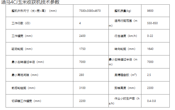 玉米收獲機