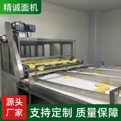 精誠(chéng)面機(jī)機(jī)械 大型方便面生產(chǎn)線設(shè)備 時(shí)產(chǎn)3萬(wàn)包配方贈(zèng)送 按需定制