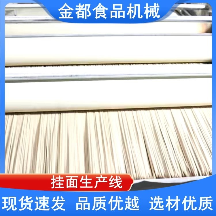 掛面生產(chǎn)線 金都1000多功能全自動大型面條機流水線廠家